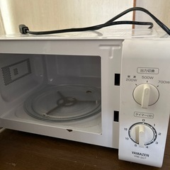 山善　2017年製 電子レンジ　50Hzの画像