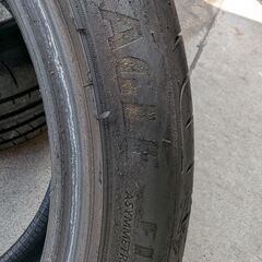 中古タイヤ 255/40R18 2本　グッドイヤー ランフラット　EAGLE F1　の画像