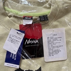 新品未開封 NANGA Tシャツ　Mサイズの画像