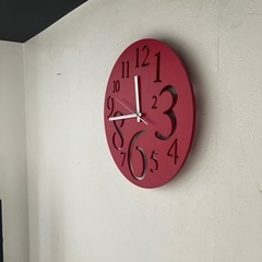 オシャレ掛け時計の画像