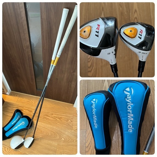 テーラーメイドR11 　ドライバー&3W  2本セット　ヘッドカバーお付けします
