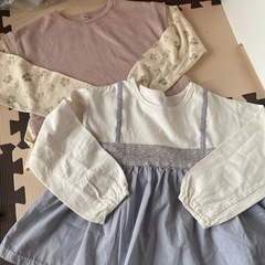 女の子秋服120cmの画像