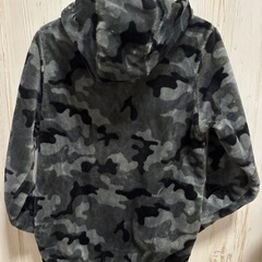 フリース 迷彩柄 カモフラ 160の画像