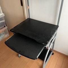 パソコン(PC)ラック・黒の画像