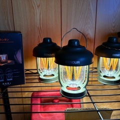 無段階調光　LED ランタンの画像