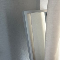 ほぼ未使用　ニトリ　全身鏡　ホワイトの画像