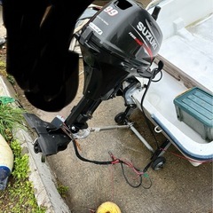 和船  9.9馬力船外機付き
の画像