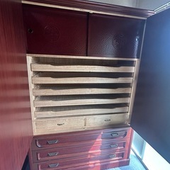 和箪笥　レトロ　アンティーク家具の画像