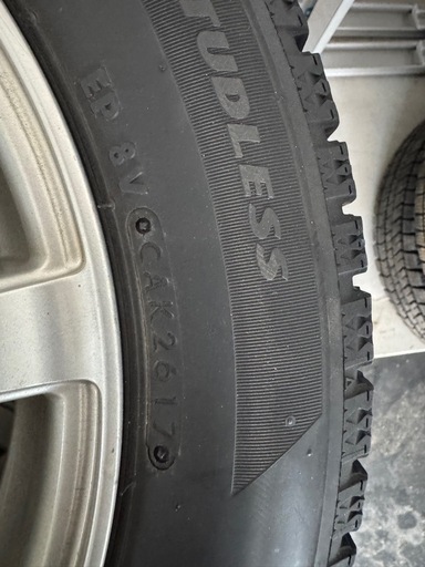 ブリザック　ＶＲＸ2  スタッドレス　155/65R14　