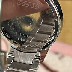 COACH腕時計 稼動品
の画像