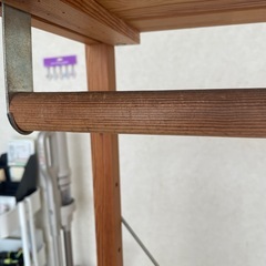 （決まりました）
木製ハンガーラックの画像