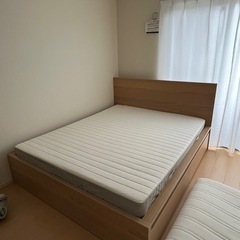 IKEA ダブルベットの画像