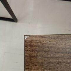 リユースのサカイ栃木店★ジモティ割あり★  テーブル ブラウン W79×D33×H70 クリーニング済み TC11077の画像