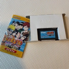 NARUTO ゲームボーイアドバンスソフトの画像