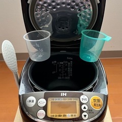 象印 炊飯器 3合 IH式 極め炊き ブラウン NP-GG05の画像