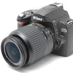 届いてすぐ使える安心セット♪Nikon D40 小型軽量で扱いやすい スマホ転送の画像