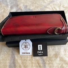[新品] 　長財布　牛革の画像