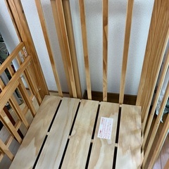 大和屋ベビーベッドの画像
