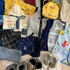 男の子冬用子供服　80〜95㎝の画像