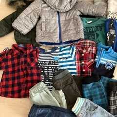 男の子冬用子供服　80〜95㎝の画像