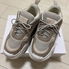 レディース　厚底スニーカー　M