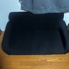 取引中　
2人掛けソファ　カバー付き　の画像