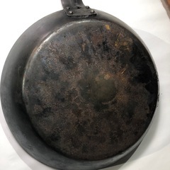 中尾アルミ　鉄製フライパン　28センチ　キャンプ等にの画像