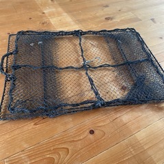 魚　蟹　網の画像