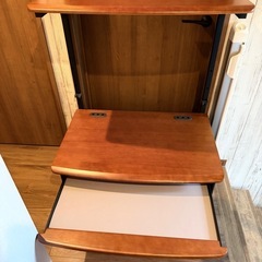 ELECOM パソコンラック　ロータイプ　YDN-75Lの画像