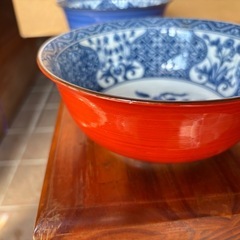 有田焼　愛陶　染付　丼鉢　2点の画像