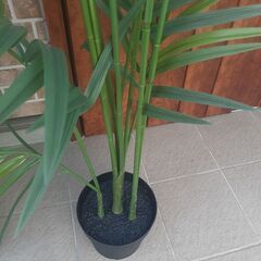 観葉植物フェイク・IKEA製品の画像