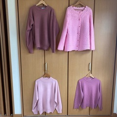 ピンク系　レディース服　7着　まとめ売りの画像