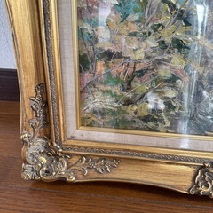 油絵　額縁セットの画像