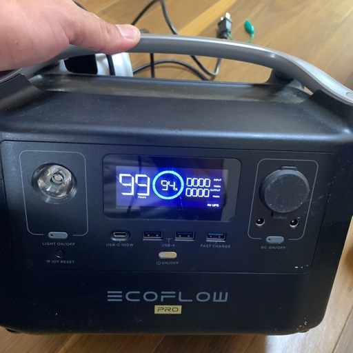 ポータブル電源‼️エコフローリバープロ