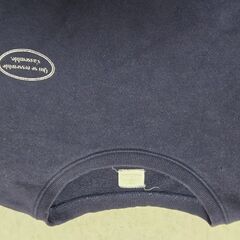 Qui se ressemble s'assemble トレーナー 紺スウェットの画像