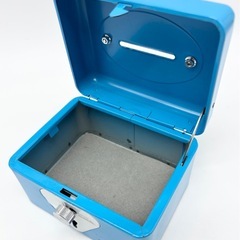 中古◆アイリスオーヤマ◆手提げ金庫◆手乗りサイズ◆A7◆鍵なしの画像