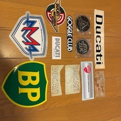 ドカティ旧車のステッカーとパッチの画像