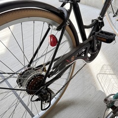 ボルディ(Voldy) 折りたたみ自転車 6段変速付き🚲取りに来ていただける方🙌  の画像