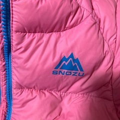 SNOZUキッズダウンの画像