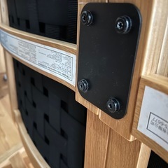 2シーター無印良品リビングでもダイニングでもつかえるソファチェア カバー込みの画像