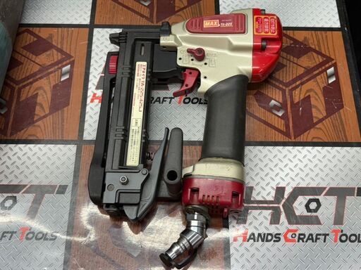 【中古】マックス MAX TA-225 エアネイラ 常圧 4mm 本体のみ【ハンズクラフト佐賀】