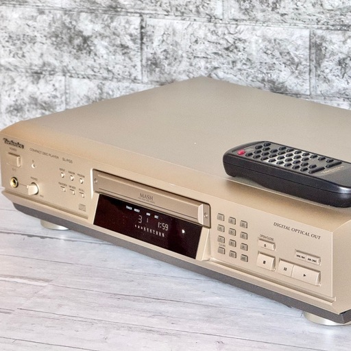 Technics「SL-PG5」スーパー1チップLSI搭載CDプレーヤー