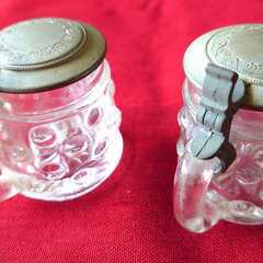 小さな　蓋つき　ビアジョッキ　ヴィンテージ　ヨーロッパからの画像