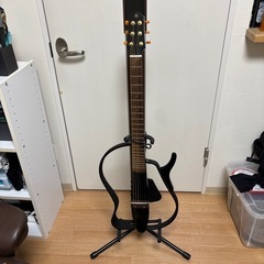 ヤマハ　サイレントギター　SLG110S
　＋演奏用一式の画像