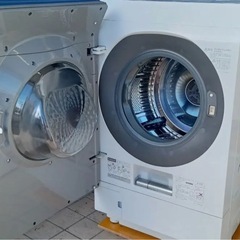 【最安値】👑2019年製SHARPドラム式洗濯乾燥機　ヒートポンプES-W111 配達無料！の画像