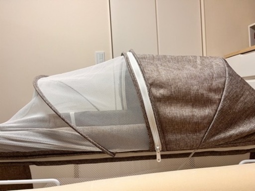 ベビーベッド ファッション hzdmj HZDMJ ベビーベッド ベージュ m*o様