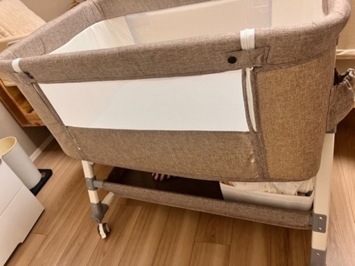ベビーベッド ファッション hzdmj HZDMJ ベビーベッド ベージュ m*o様