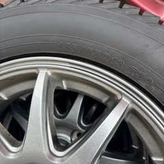 13インチ、スタッドレスタイヤ、アルミホイール付(軽自動車用)の画像