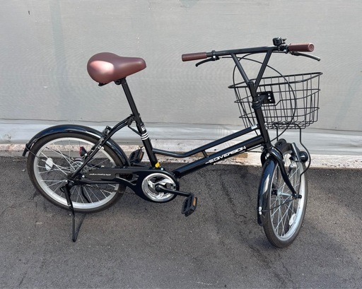 超美品　20インチ自転車　リアキャリア、カゴもオプションで付けれます　《近場なら配送します》