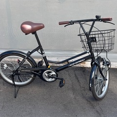超美品　20インチ自転車　リアキャリア、カゴもオプションで付けれます　《近場なら配送します》の画像